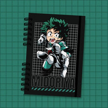 Carregar imagem no visualizador da galeria, Fichário/Caderno Izuku Midoriya