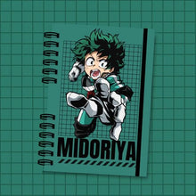 Carregar imagem no visualizador da galeria, Fichário/Caderno Izuku Midoriya