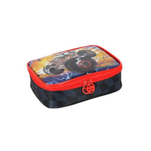 Carregar imagem no visualizador da galeria, Estojo Escolar Box 100 Pens Hot Wheels Preto