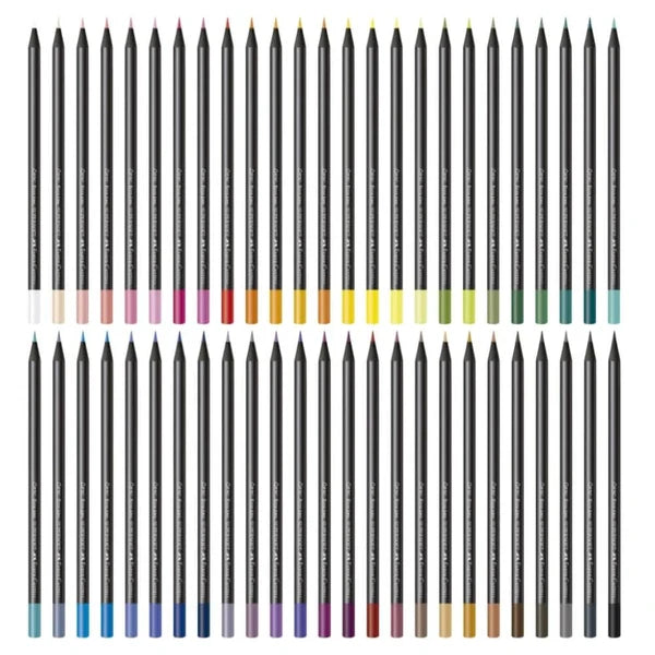 Lápis de Cor Faber-Castell SuperSoft 50 Cores