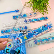 Carregar imagem no visualizador da galeria, Régua Dobrável Stitch c/ Glitter - 30cm
