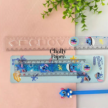 Carregar imagem no visualizador da galeria, Régua Dobrável Stitch c/ Glitter - 30cm
