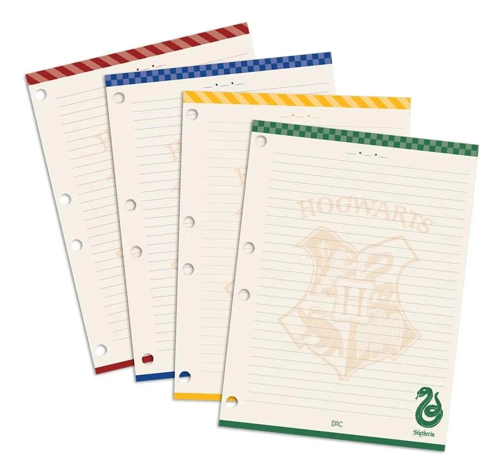 Fichário Argolado Harry Potter 192 Folhas + 10 Divisórias